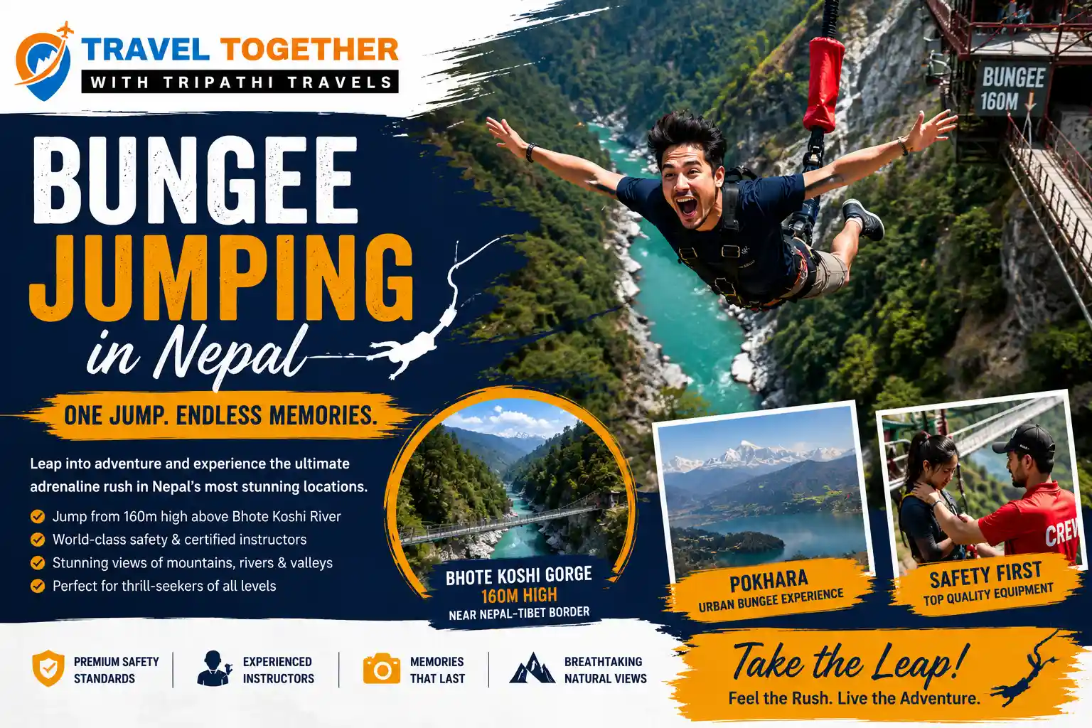 Bungee Jumping Activity in Nepal