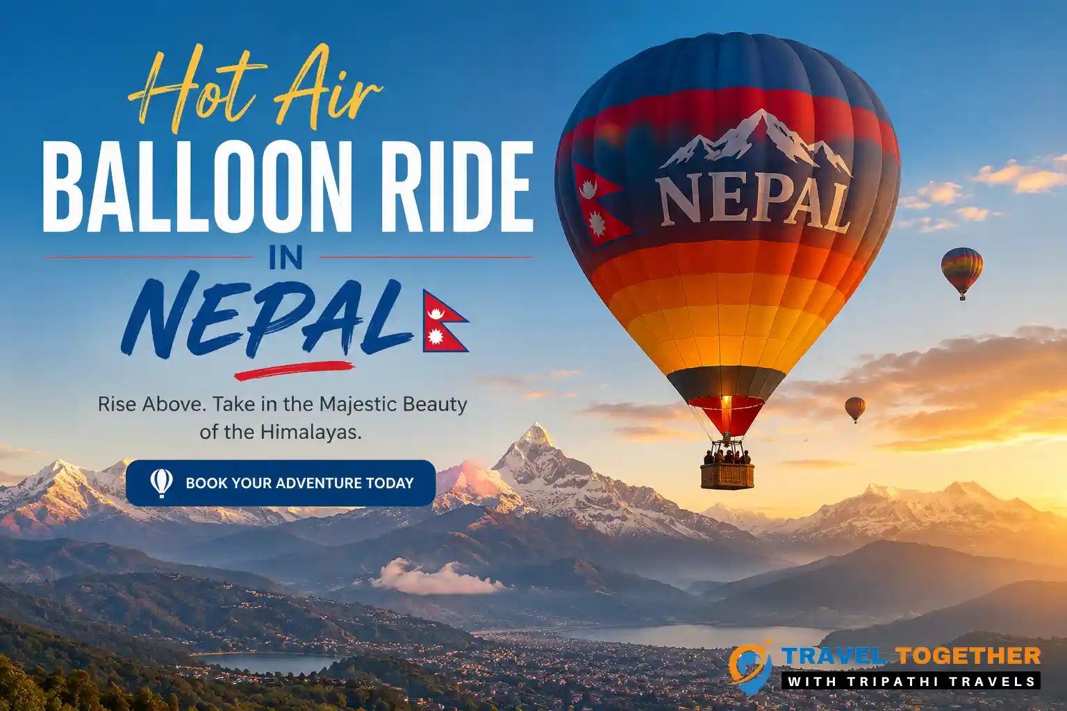 Hot Air Balloon Ride in Nepal