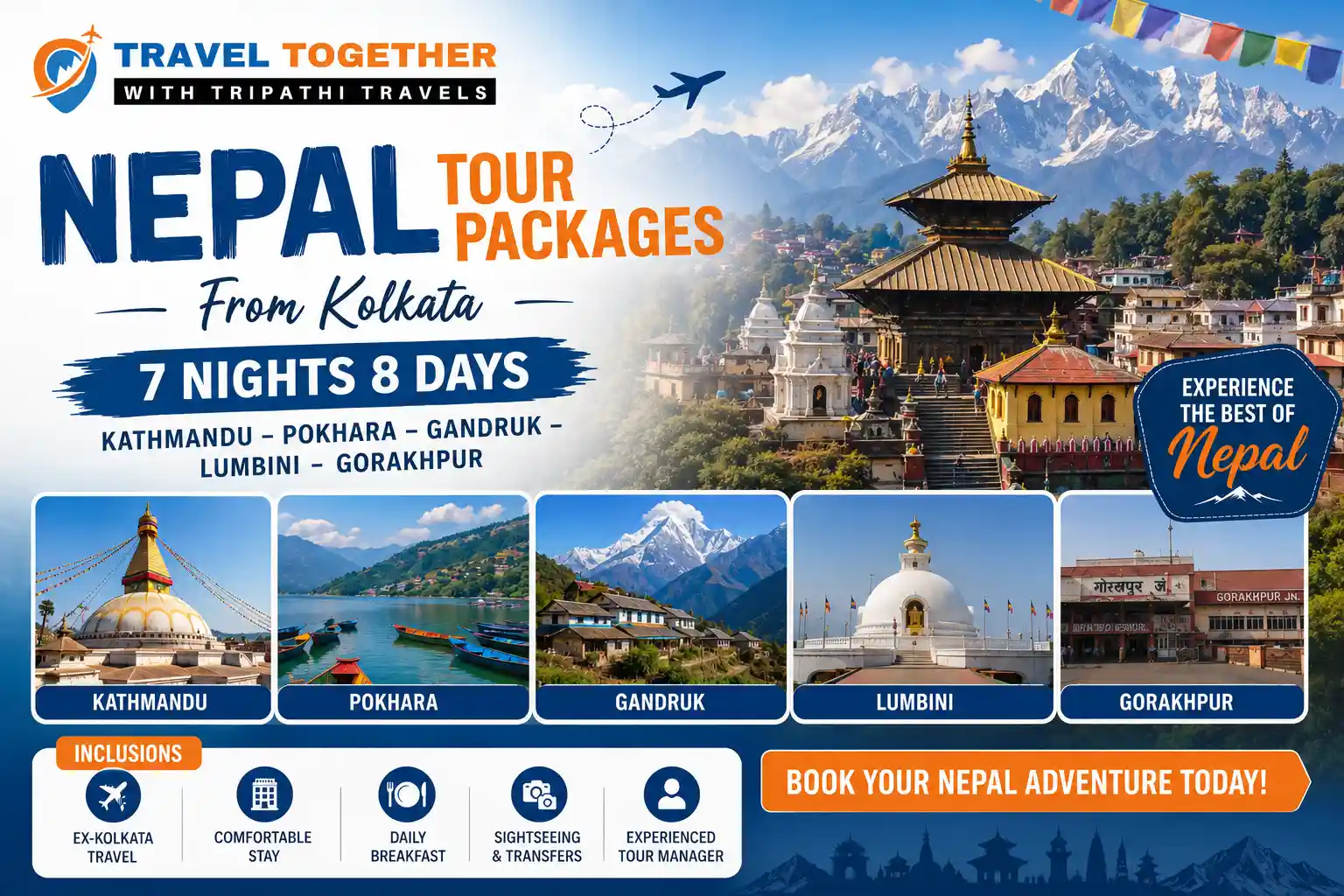 Nepal Tour Package From Kolkata